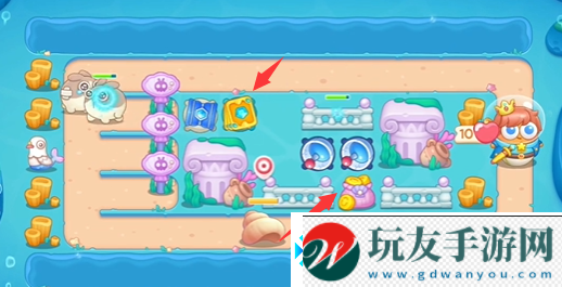 保衛(wèi)蘿卜4海的閨女第82關(guān)怎么過