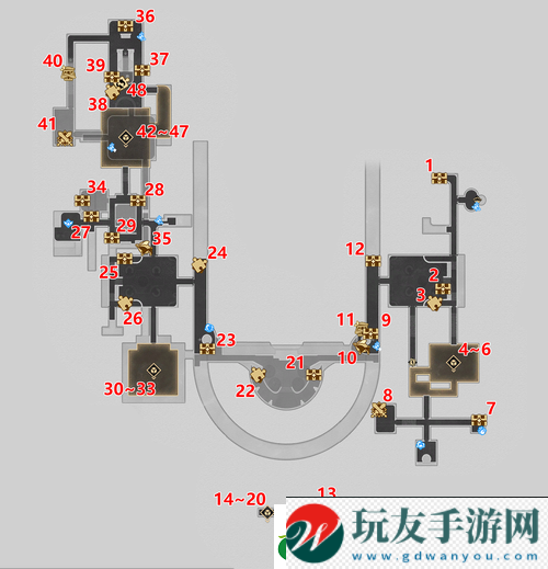 崩壞星穹鐵道星槎海中樞司辰宮隱秘寶箱全攻略